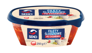 SEKO FILETY ŚLEDZIOWE PO CYGAŃSKU 250G