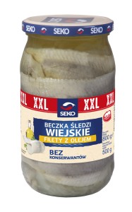 SEKO ŚLEDŹ PO WIEJSKU 800G BECZKA