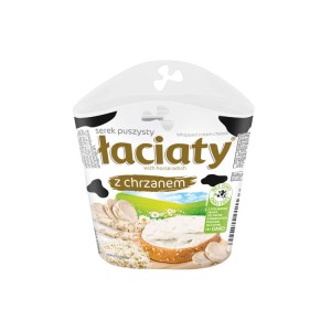 (+6SZT) MLEKPOL SEREK ŁACIATY PUSZYSTY CHRZAN 150G 