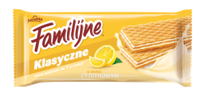 JUTRZENKA WAFLE FAMILIJNE CYTRYNOWE 180G