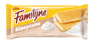 JUTRZENKA WAFLE FAMILIJNE ŚMIETANKOWE 180G