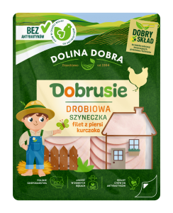 DOLINA DOBRA DOBRUSIE SZYNECZKA DROBIOWA PLASTRY 100G