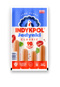 INDYKPOL PARÓWKI JEDYNKI 200G