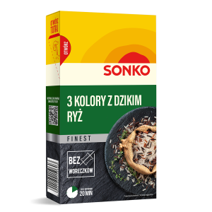 SONKO FINEST RYŻ 3 KOLORY Z DZIKIM 300G