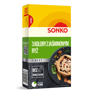 SONKO FINEST RYŻ 3 KOLORY Z JAŚMINOWYM 300G