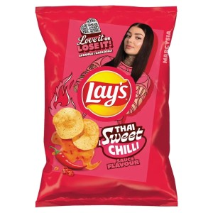 (+6SZT) LAYS THAI SWEET CHILLI 130G 