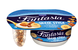 DANONE JOGURT FANTASIA GREEK STYLE Z ORZECHAMI 100G