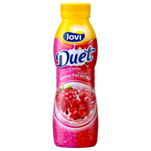 JOVI DUET MLECZNY MALINA-CZERWONA PORZECZKA 350G