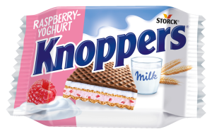KNOPPERS WAFEL JOGURT-MALINA 25G/24SZT