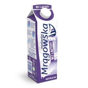 MAŚLANKA MRĄGOWSKA NATURALNA BEZ LAKTOZY 1L