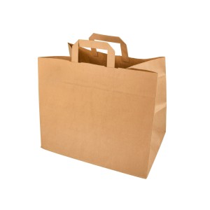 TORBY PAPIEROWE CATERING 27X32X16CM 50SZT