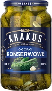 KRAKUS OGÓRKI KONSERWOWE 920G/6SZT