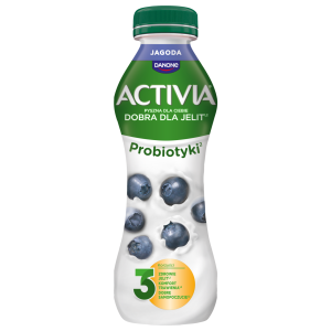 DANONE ACTIVIA DO PICIA JAGODA/BORÓWKA 280G/6SZT