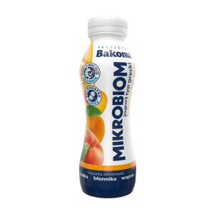 BAKOMA MIKROBIOM JOGURT TYP GRECKI BRZOSKWINIA-YUZU 300G