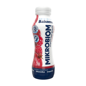 BAKOMA MIKROBIOM JOGURT TYP GRECKI MALINA-GRANAT 300G