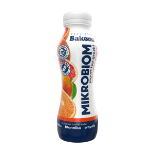 BAKOMA MIKROBIOM JOGURT TYP GRECKI POMARAŃCZA-GREJPFRUT 300G