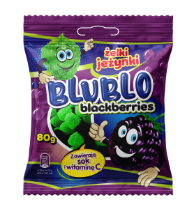 BLUBLO ŻELKI JEŻYNKI 80G