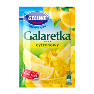 GELLWE GALARETKA CYTRYNOWA 72G/20SZT