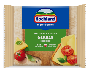 HOCHLAND PLASTRY TOP GOUDA 130G/10SZT