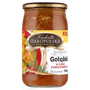 KUCHNIA STAROPOLSKA GOŁĄBKI W SOSIE POMIDOROWYM 700G