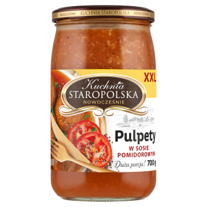 KUCHNIA STAROPOLSKA PULPETY W SOSIE POMIDOROWYM 700G