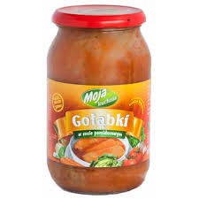 MOJA KUCHNIA GOŁĄBKI W SOSIE POMIDOROWYM  870G