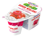 PIĄTNICA SEREK WIEJSKI MALINA/ŻURAWINA 150G