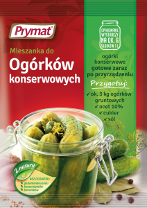 PRYMAT PRZYPRAWA DO OGÓRKÓW KONSERWOWYCH 40G