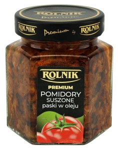 ROLNIK POMIDORY SUSZONE PASKI W OLEJU 280G