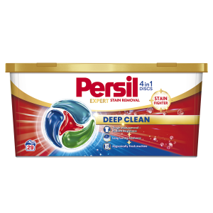 PERSIL KAPSUŁKI DO PRANIA DISCS 4IN1 EXPERT STAIN REMOVAL 29 SZT