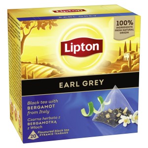 LIPTON HERBATA EARL GREY Z BERGAMONTKĄ 20 TOREBEK