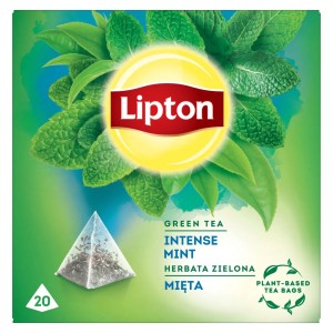 LIPTON HERBATA ZIELONA MIĘTOWA 20 TOREBEK