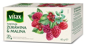 VITAX INSPIRATIONS ŻURAWINA & MALINA 20TB