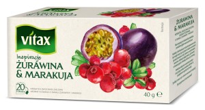 VITAX INSPIRATIONS ŻURAWINA & MARAKUJA 20TB