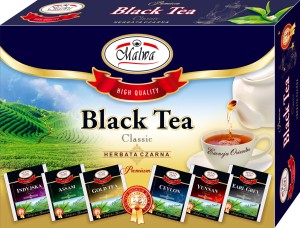 MALWA BLACK TEA CLASSIC ZESTAW HERBAT MIX 30T