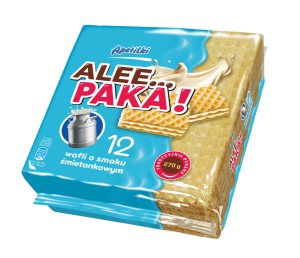 APETILKI WAFLE ŚMIETANKOWE 270G