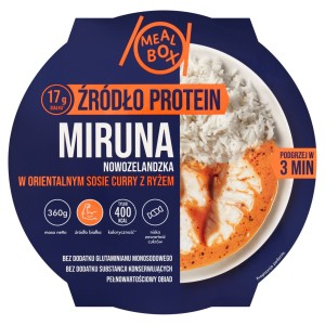 GRAAL MEAL BOX MIRUNA W ORIENTALNYM SOSIE CURRY Z RYŻEM 360G