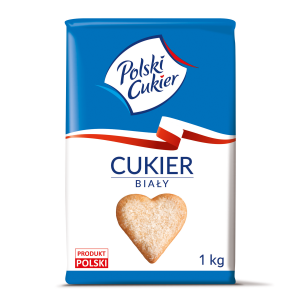 POLSKI CUKIER CUKIER BIAŁY 1KG/10SZT