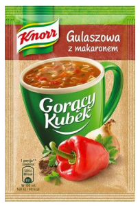 (+6SZT) KNORR GK GULASZOWA Z MAKARONEM 16G 
