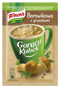 (+6SZT) KNORR GK KREM BOROWIKOWY Z GRZANKAMI 15G 
