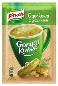(+6SZT) KNORR GK OGÓRKOWA Z GRZANKAMI 13G 