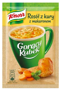 (+6SZT) KNORR GK ROSÓŁ Z KURY Z MAKARONEM 12G 