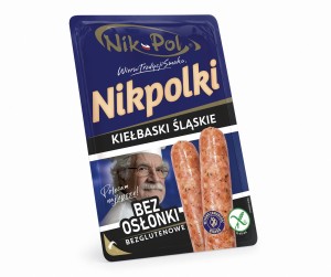 NIKPOL NIKPOLKI KIEŁBASKI ŚLĄSKIE BEZ OSŁONKI 330G