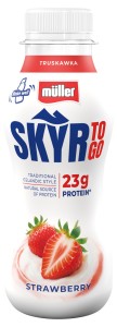 MULLER SKYR PITNY TRUSKAWKA 330ML