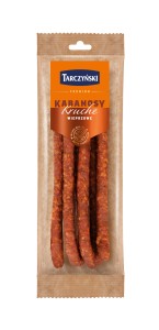 TARCZYŃSKI KABANOSY KRUCHE WIEPRZOWE 150G