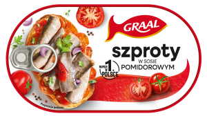( +6 SZT) GRAAL SZPROT W SOSIE POMIDOROWYM 170G 