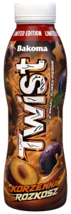 BAKOMA JOGURT TWIST ŚLIWKA-PIERNIK 370G