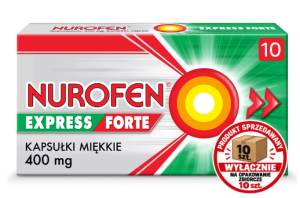 NUROFEN EXPRESS FORTE 400MG 10KAPS. SUP-G