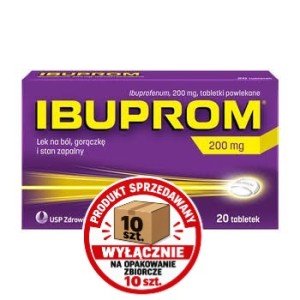 Ibuprom 200 mg, 20 tabletek SUP-G