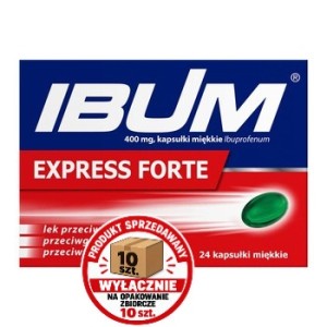 Ibum Express Forte 400 mg, 24 kapsułki miękkie SUP-G